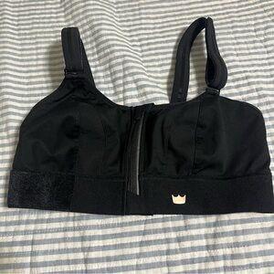 Black Women's Sports Bra Size M Excellent Condition!